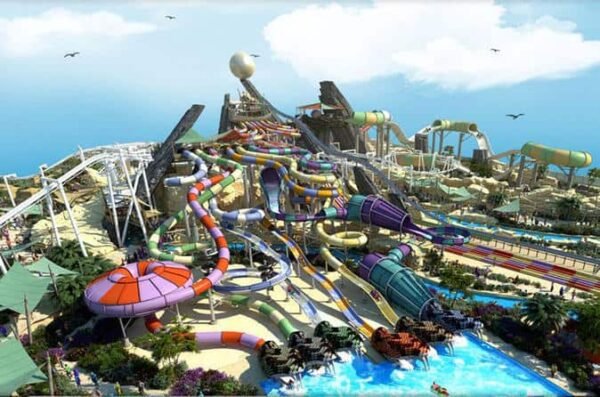 YAS WATERWORLD, PARQUE AQUÁTICO, ABU DHABI